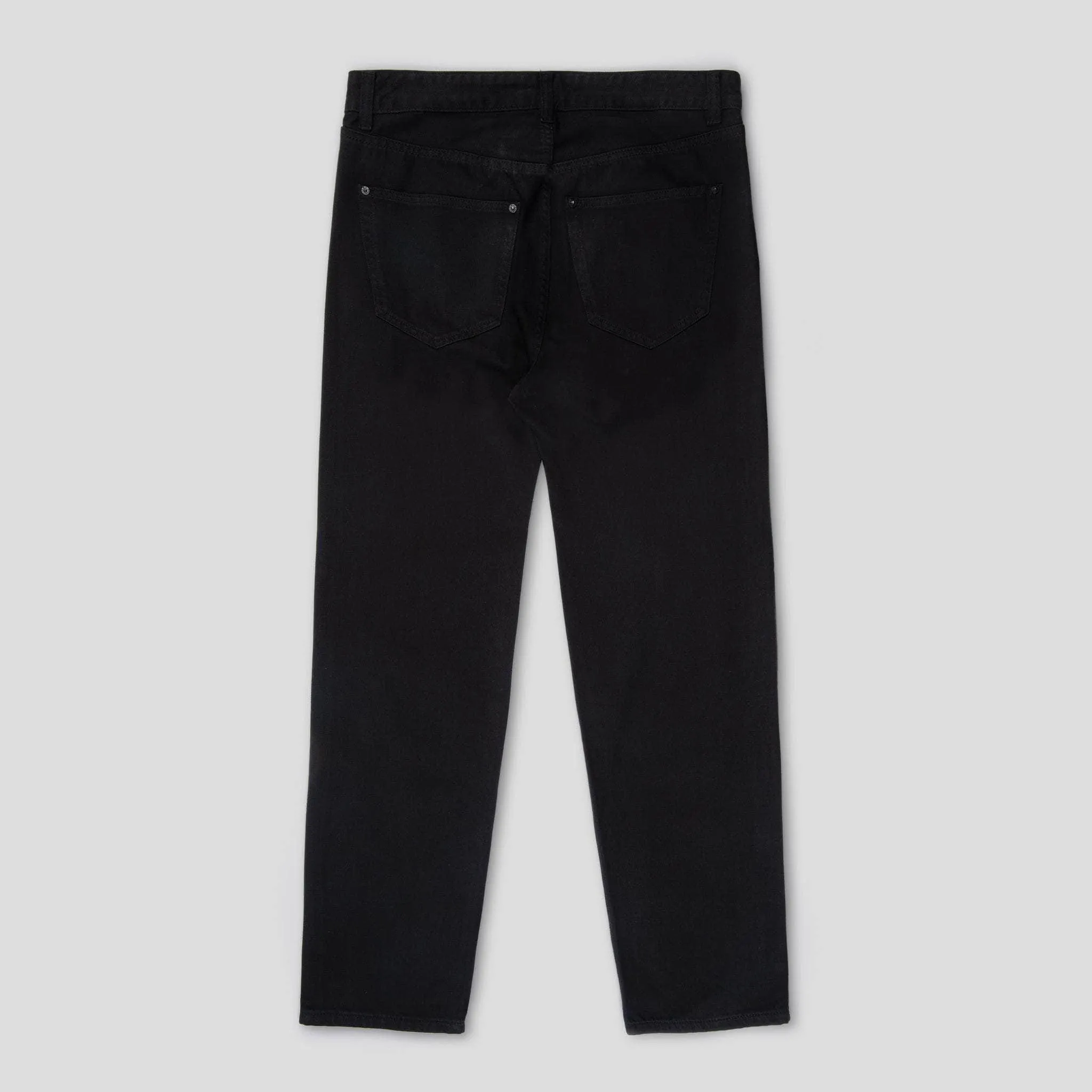 5 Pocket Regular-Fit Denim Jean Black