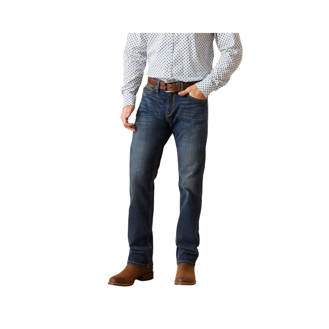 Ariat Men's M8 Modern Stretch Art Slim Denali Jeans