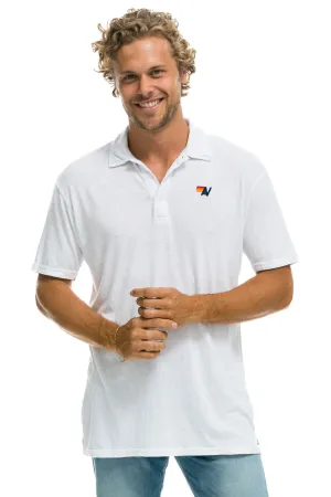 AVIATOR NATION POLO - WHITE