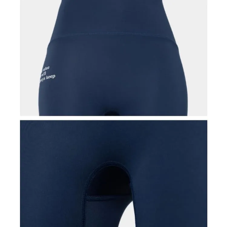 Barrel Women Vibe 9" Water Leggings-BLUE