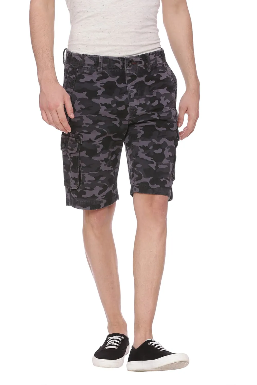 Basics Comfort Fit 6 Pocket Cargo Shorts