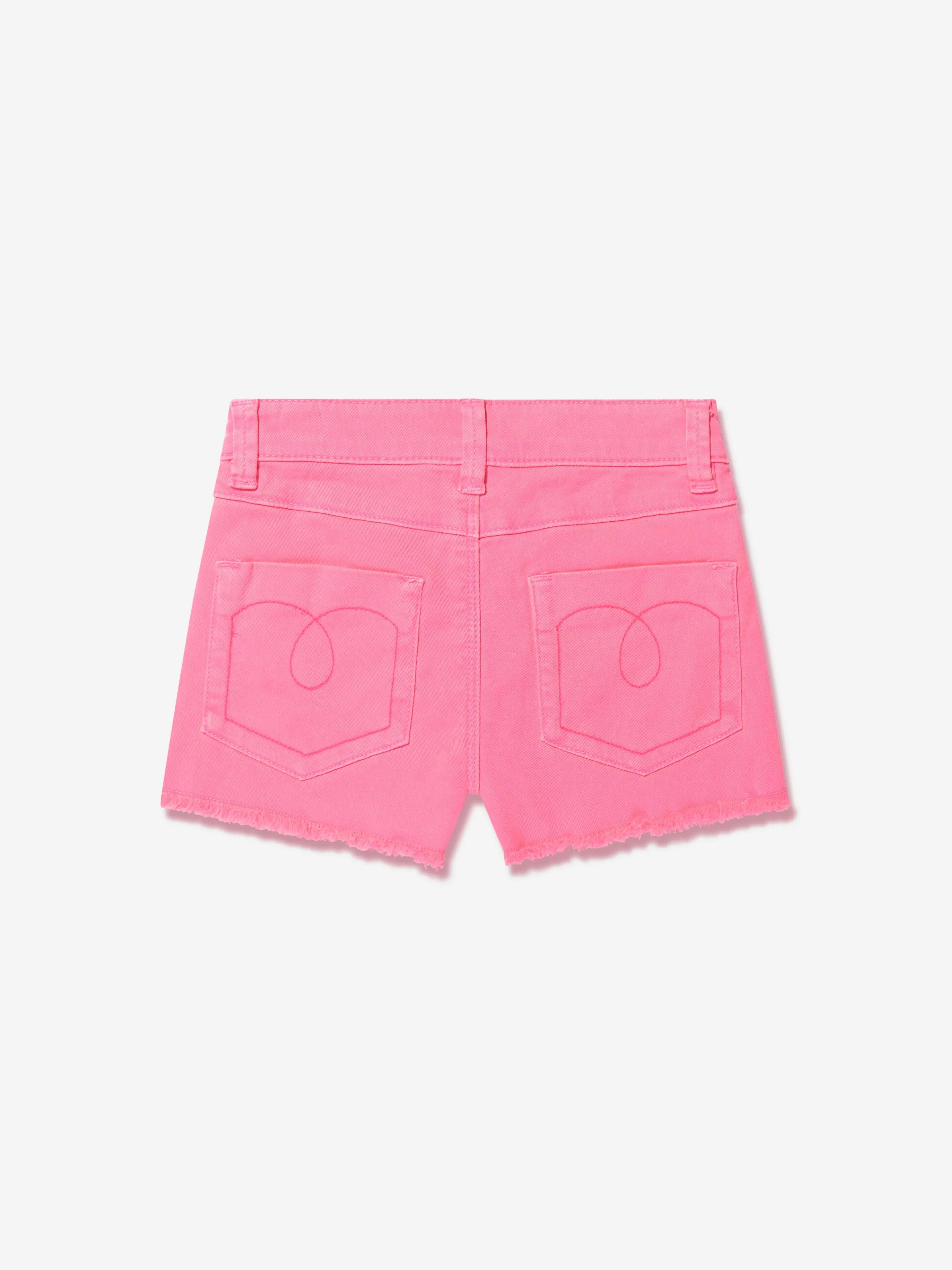 Billieblush Girls Love Shorts in Pink