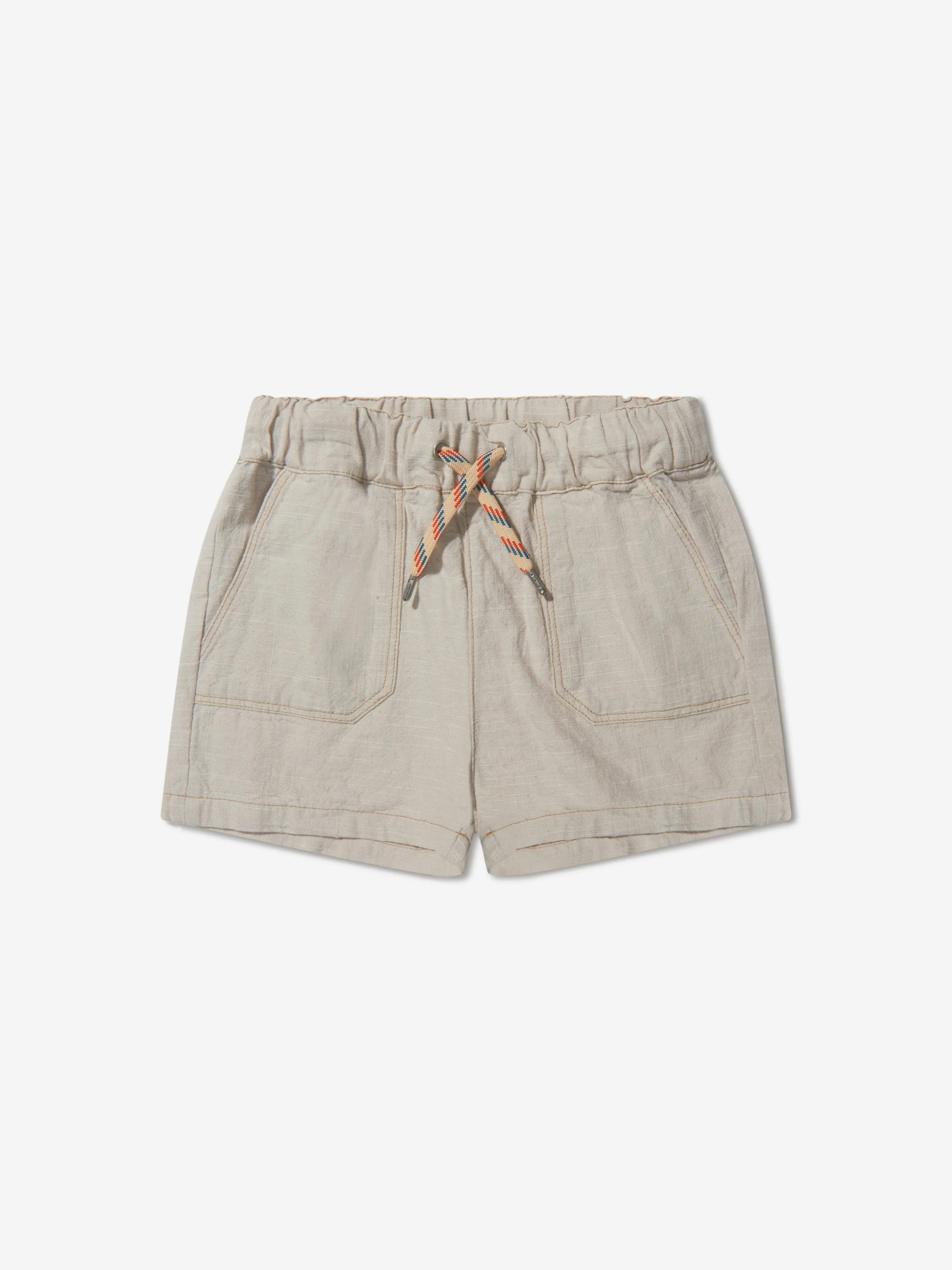 Bonpoint Boys Cotton Chambray Shorts