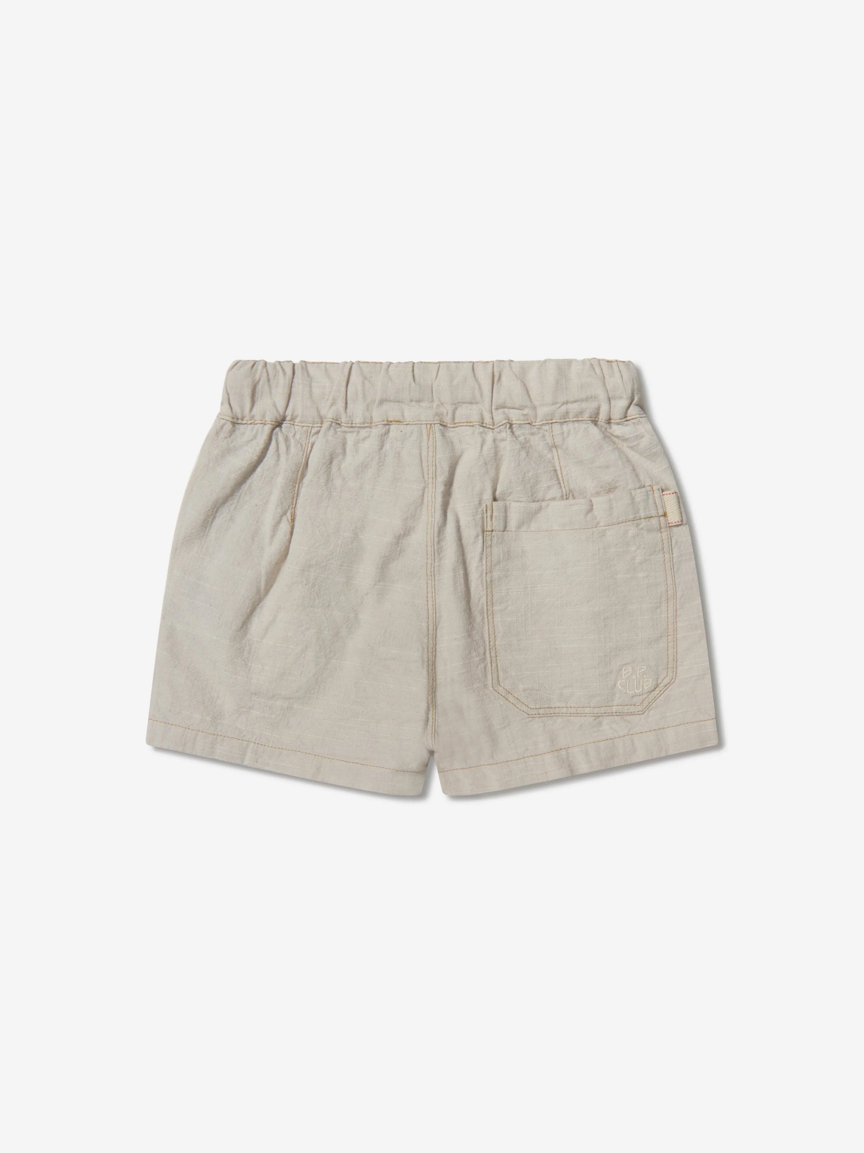 Bonpoint Boys Cotton Chambray Shorts