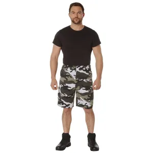 Camo BDU Shorts- City Camo- Poly/Cotton