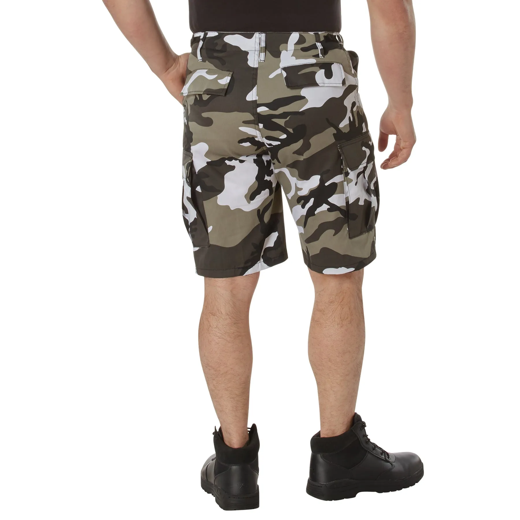 Camo BDU Shorts- City Camo- Poly/Cotton