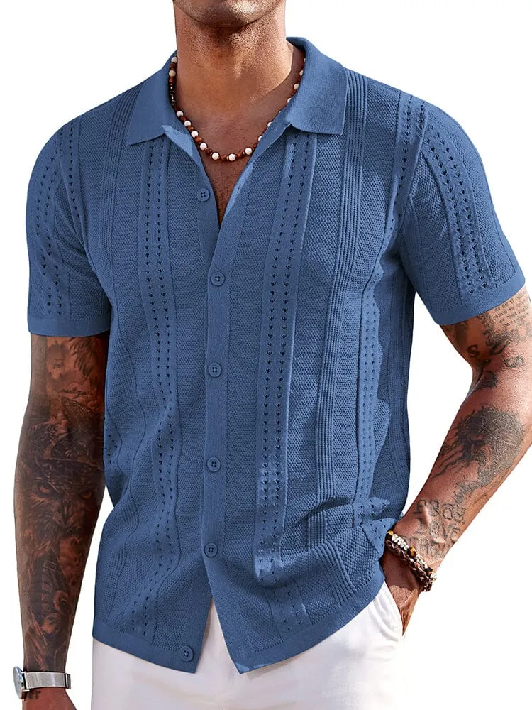 Casual Breathable Knit Beach Shirt (US Only)