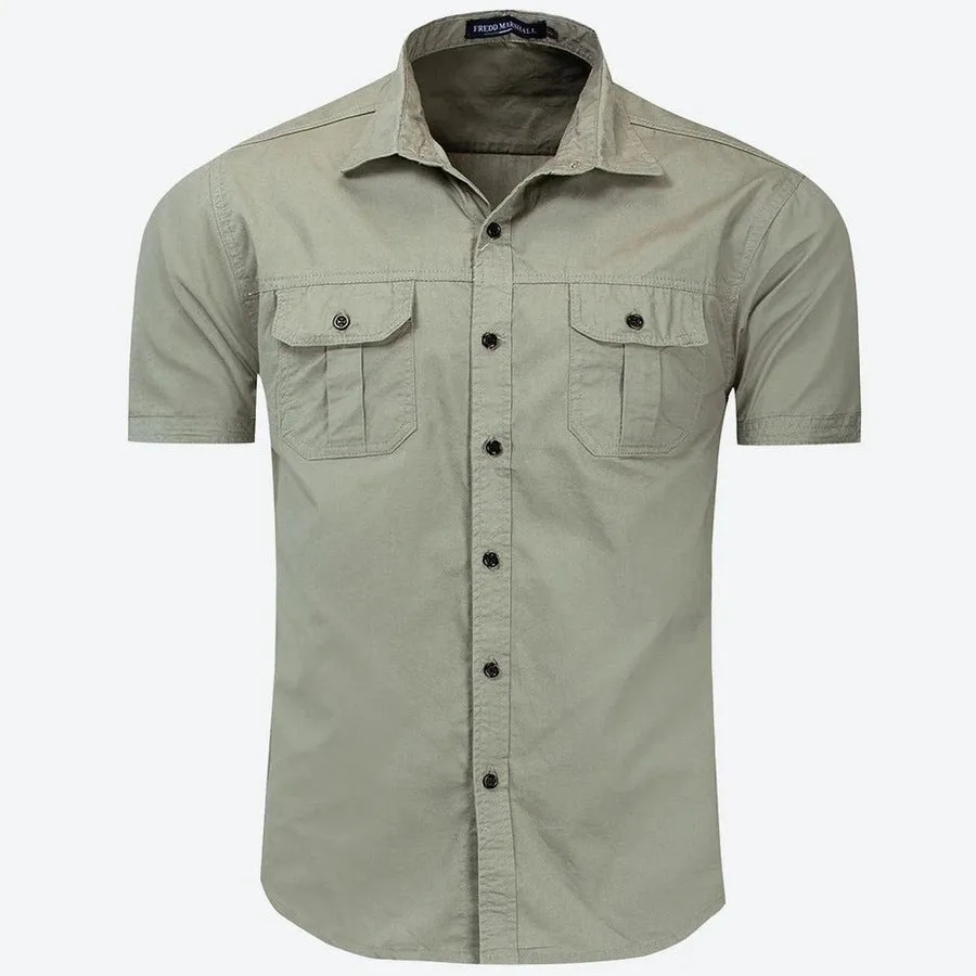 Casual Button-Down Short Sleeve Shirts