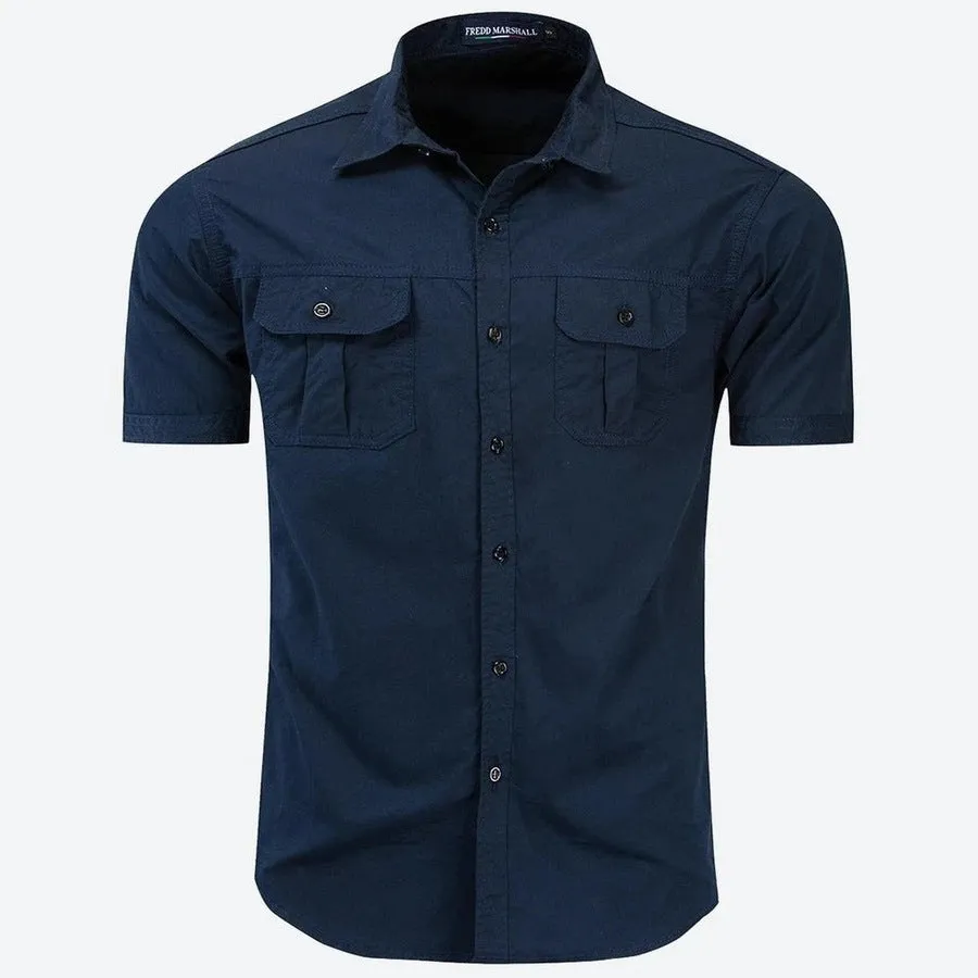 Casual Button-Down Short Sleeve Shirts