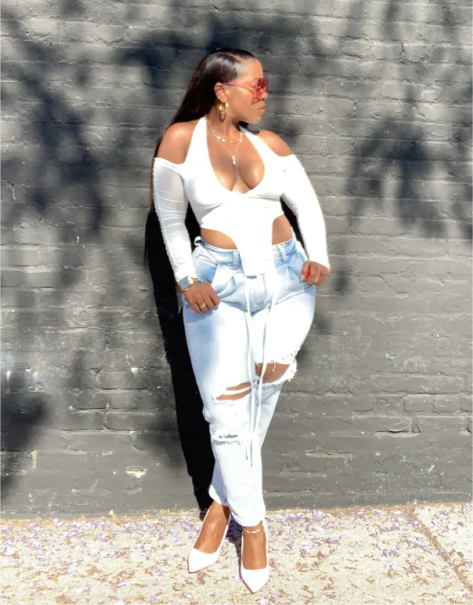 Chyna Cutout Jeans