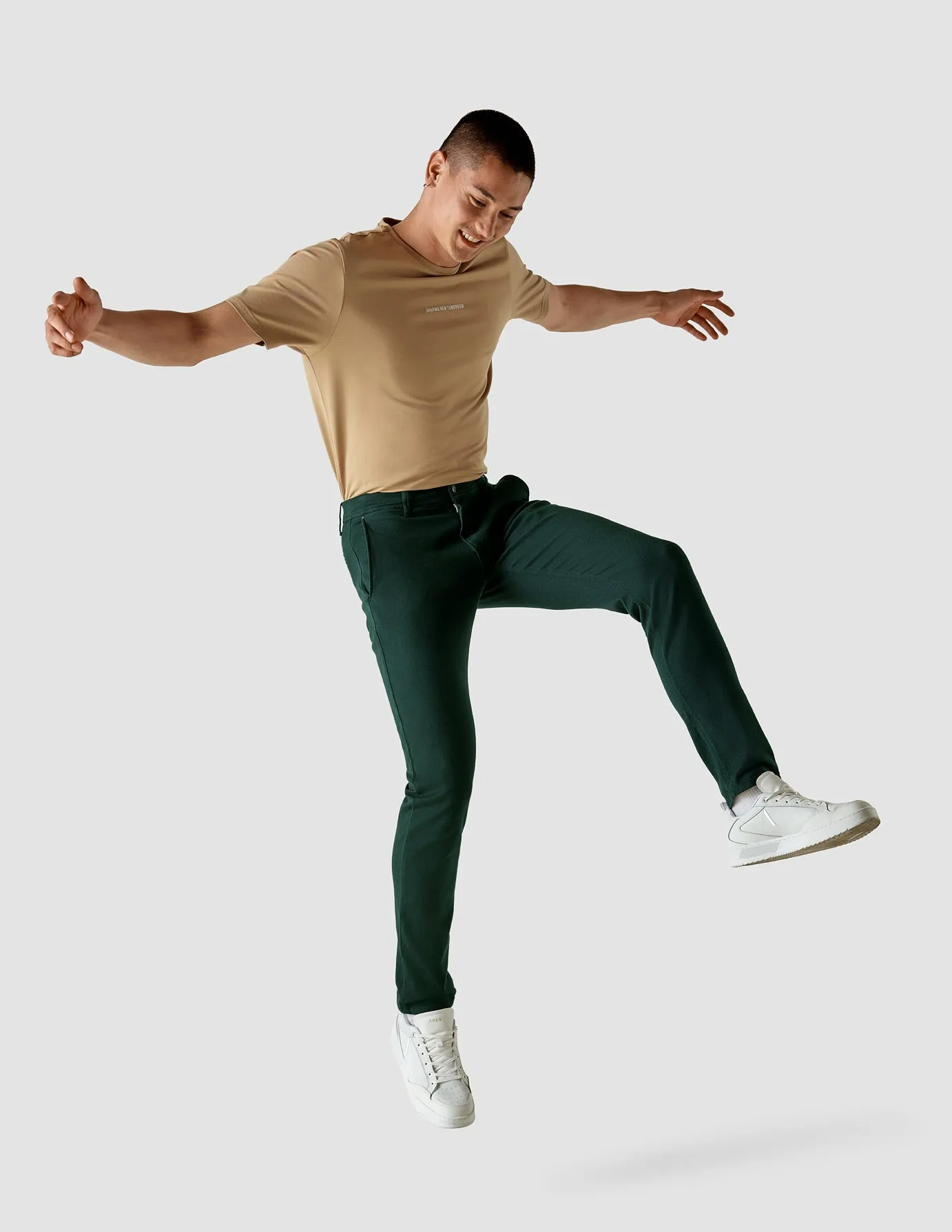 Classic Pants Regular Forest Green