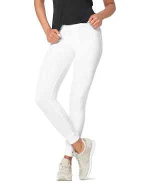 Classic Stretch Denim Leggings, Regular & Plus Sizes Hue, White