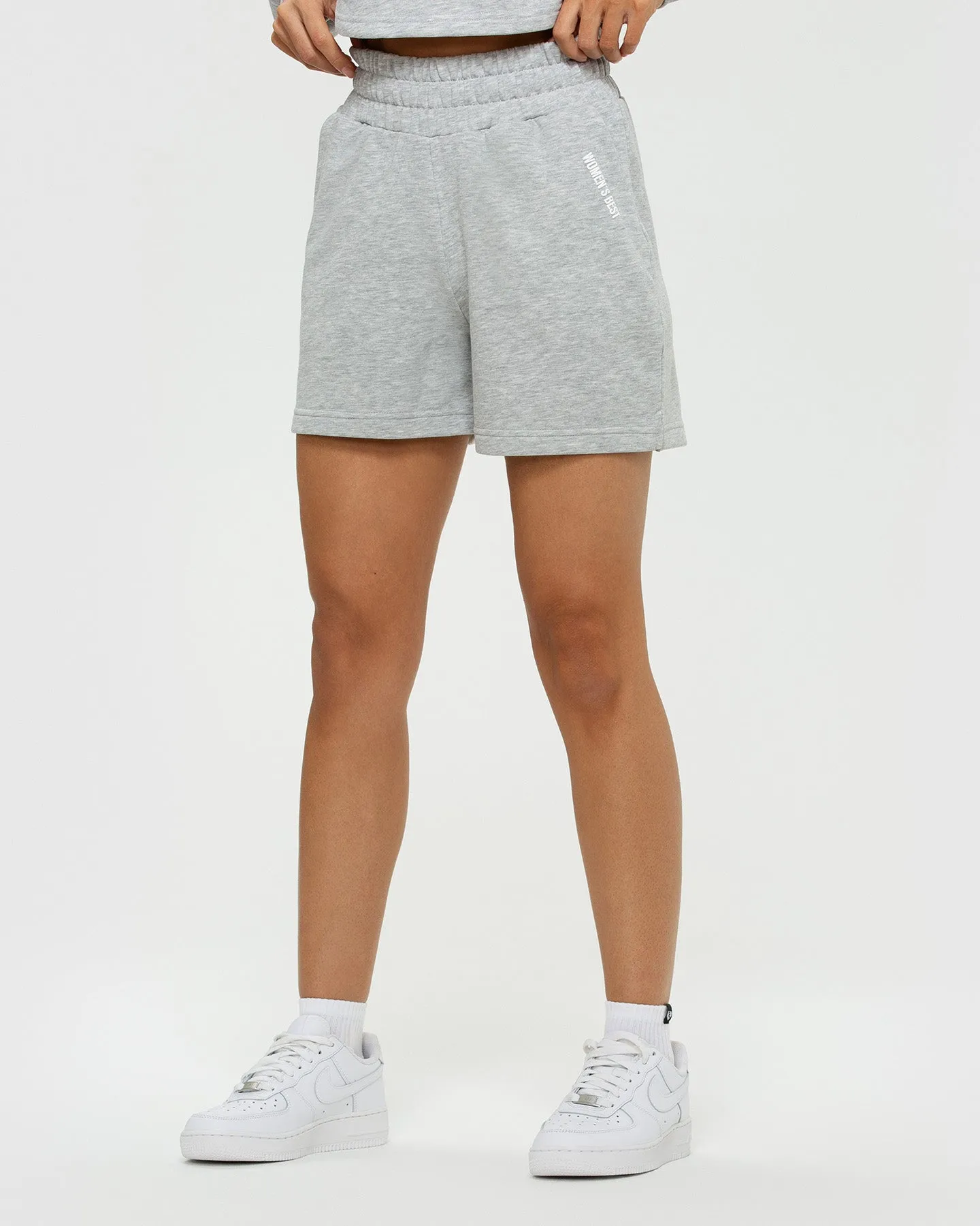 Comfort Shorts | Silver Grey Marl