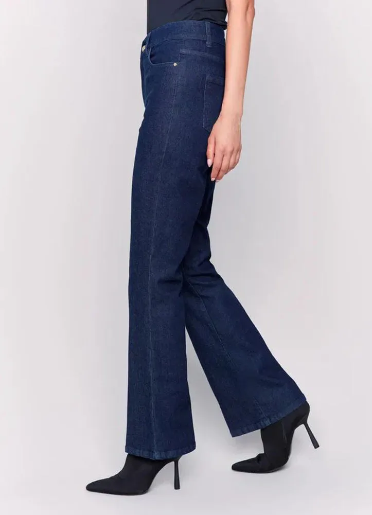 Cropped Flare Pants in Truffle by Charlie B