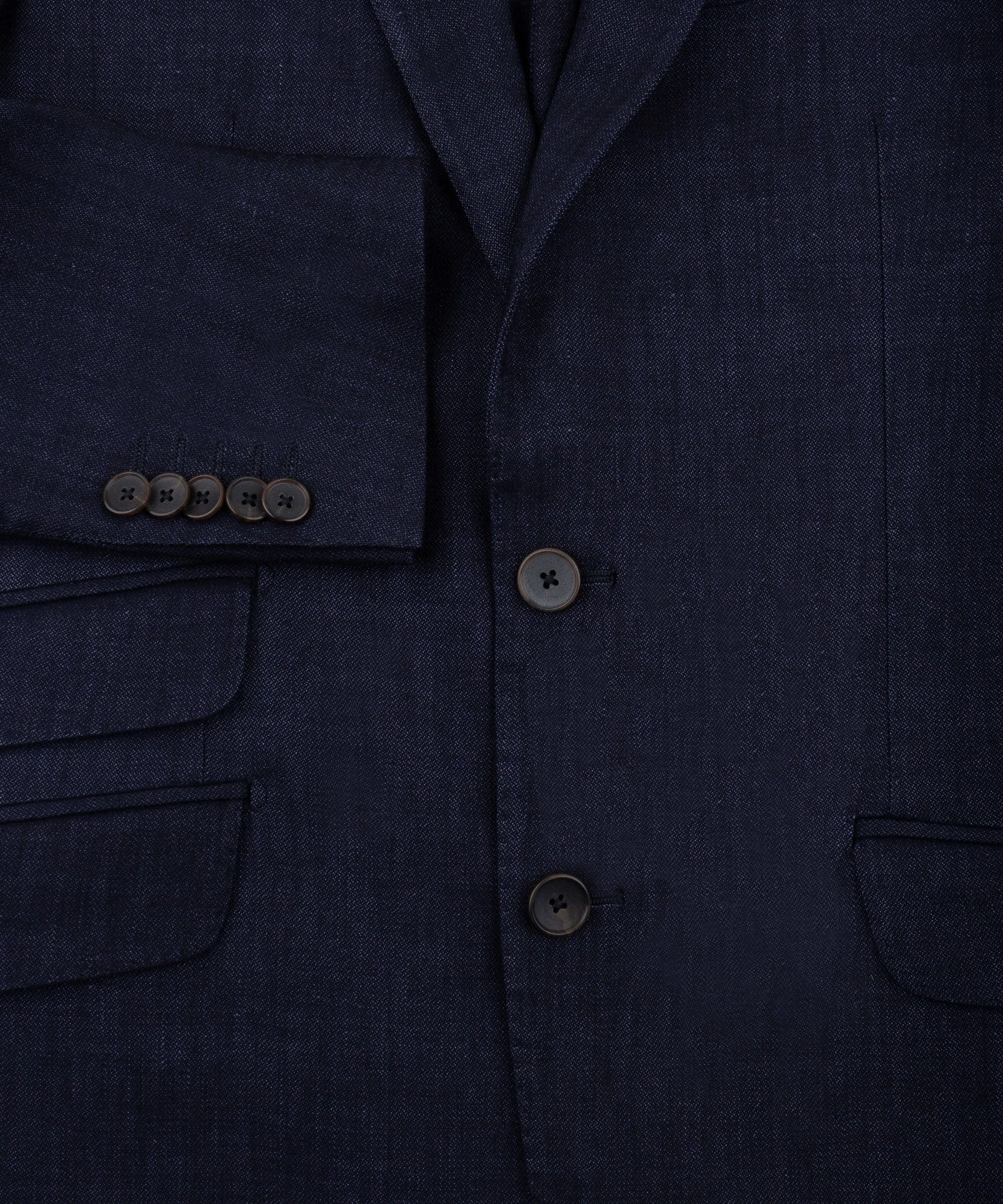 Denim Twill Blazer