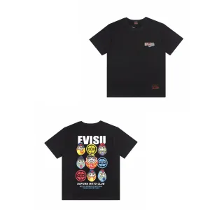 Evisu T Shirts Loose Versatile Casual T-Shirts