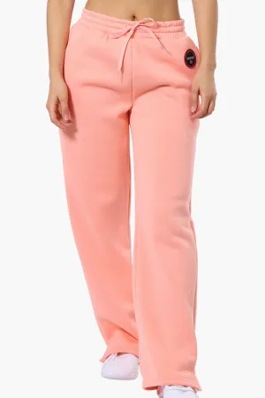 Fahrenheit Tie Waist Basic Sweatpants - Pink