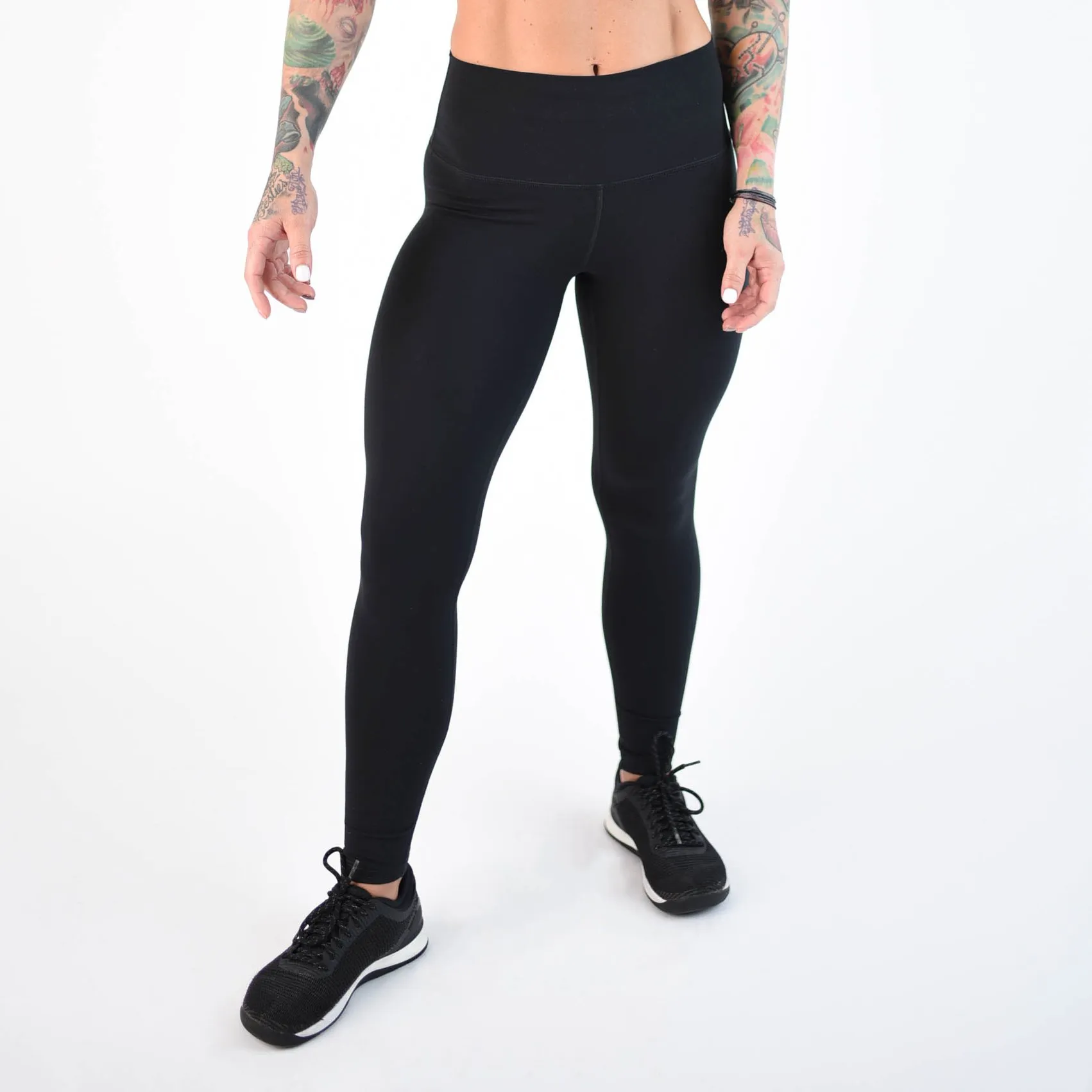 FLEO El Toro 25" Black Leggings (Silky Silk)