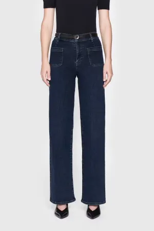 Frame Le Slim Palazzo Bardot Jeans