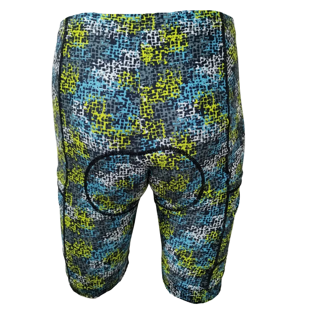 Funky Cycling Shorts - Bit Map