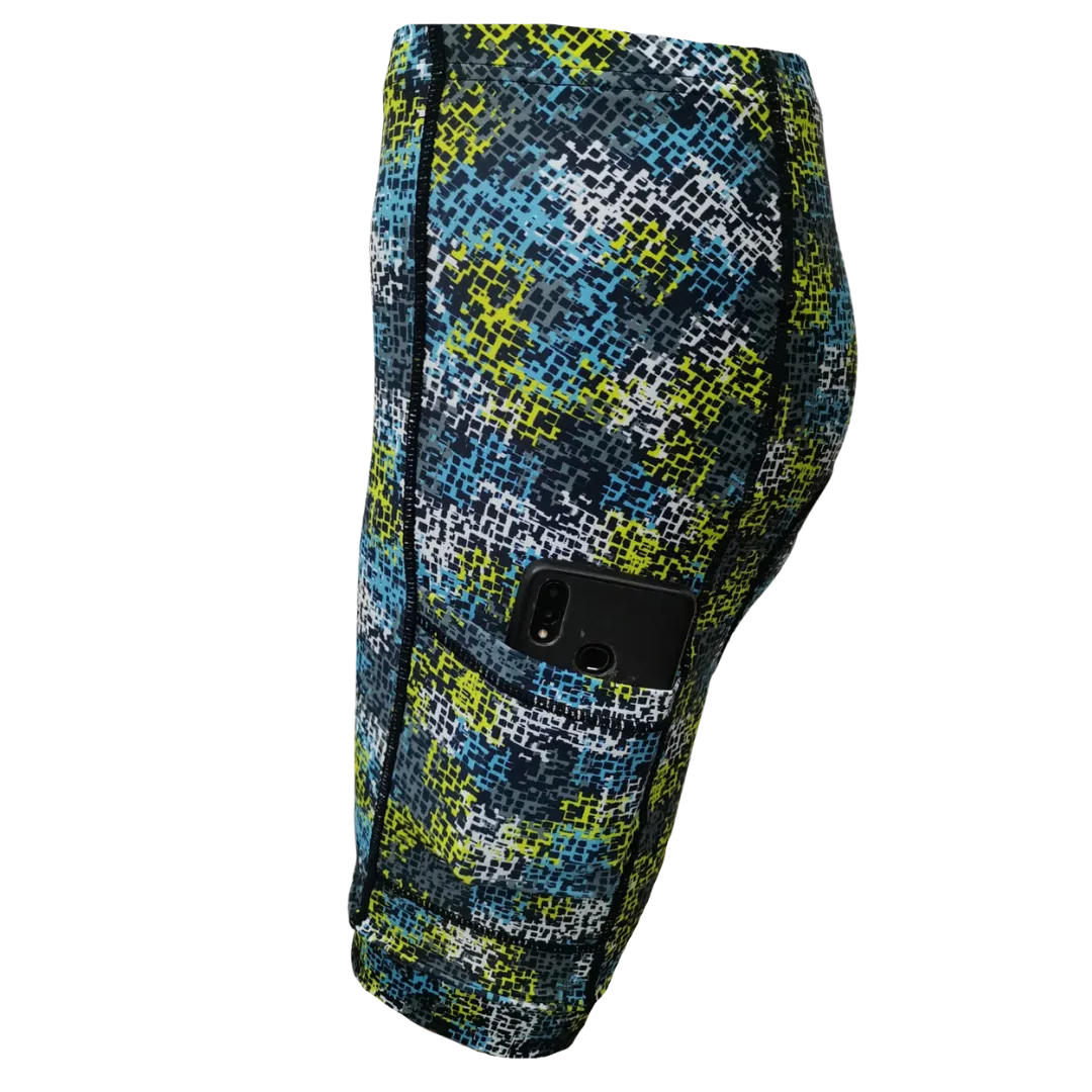 Funky Cycling Shorts - Bit Map