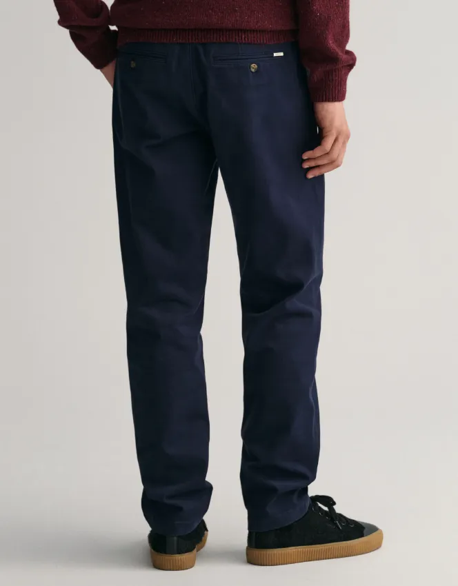 GANT - Regular Comfort Super Chinos, Evening Blue