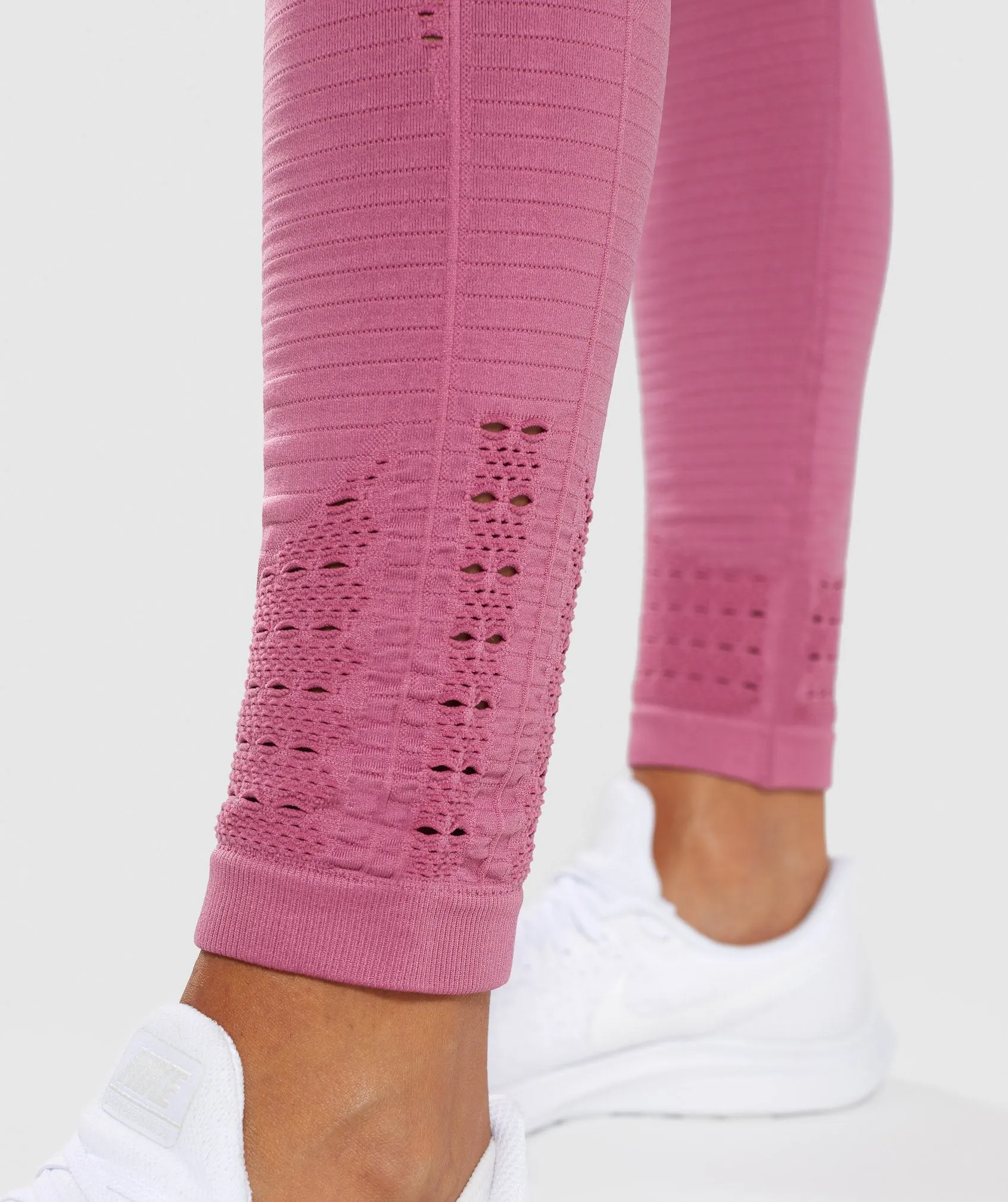 Gymshark Energy  Seamless Leggings - Dusky Pink