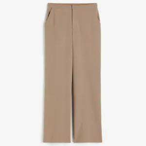 H&M Creped Jersey trousers, beige