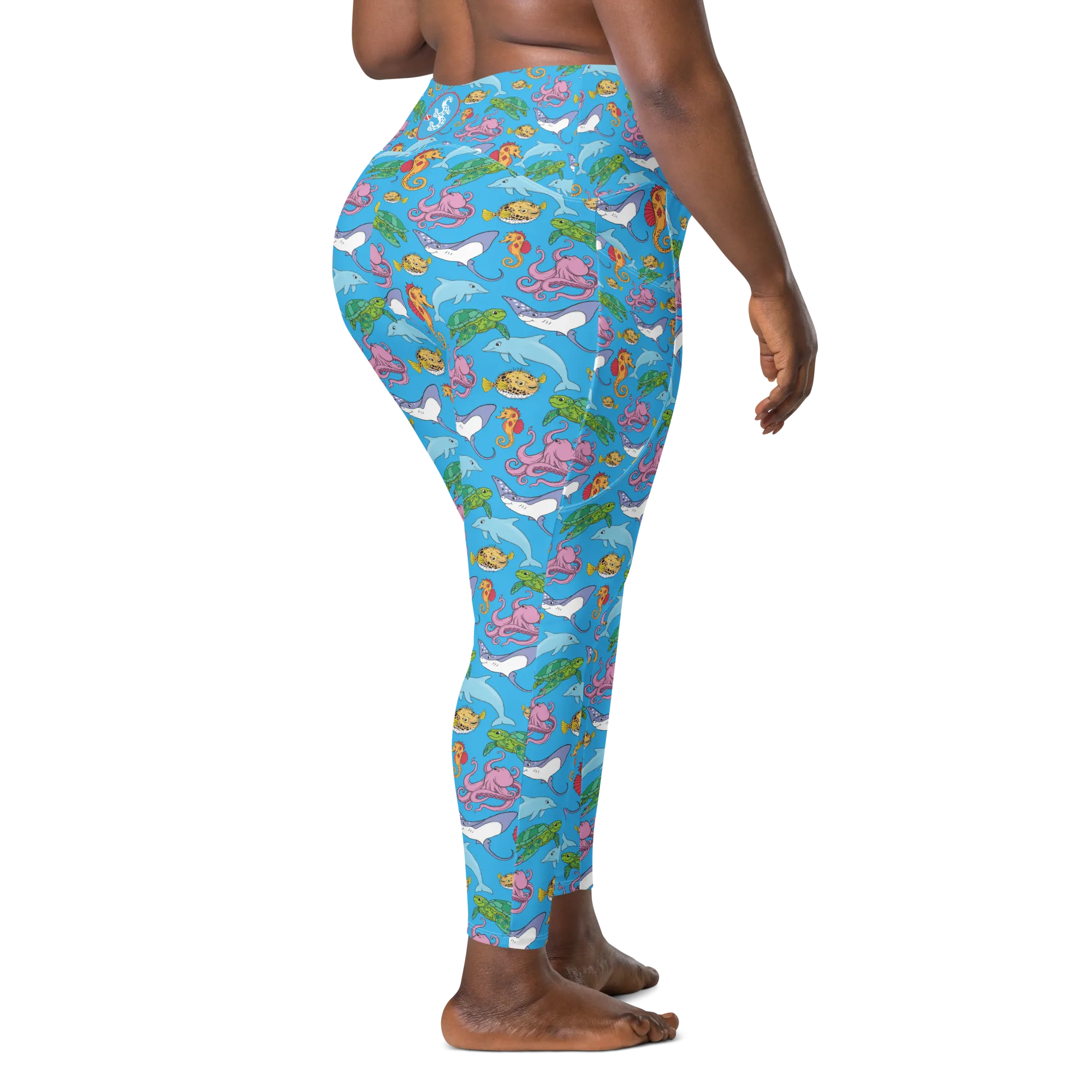 Happiest Ocean Pocket Leggings (XS - 6X)