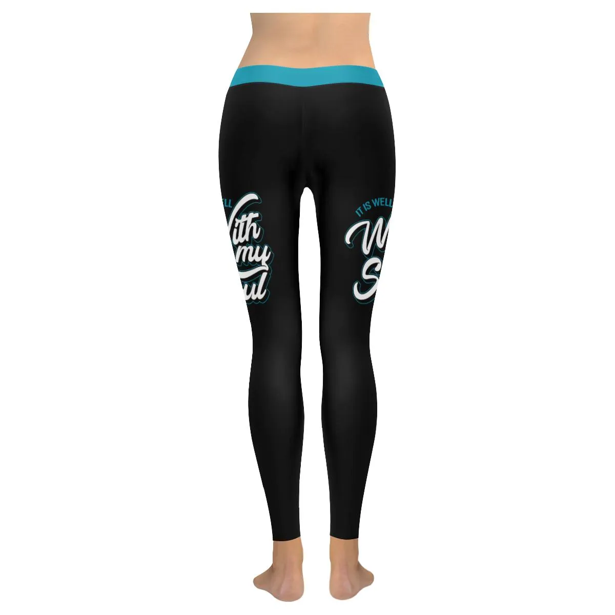 He Is Risen Soft Leggings For Women - Christian Leggings For Women