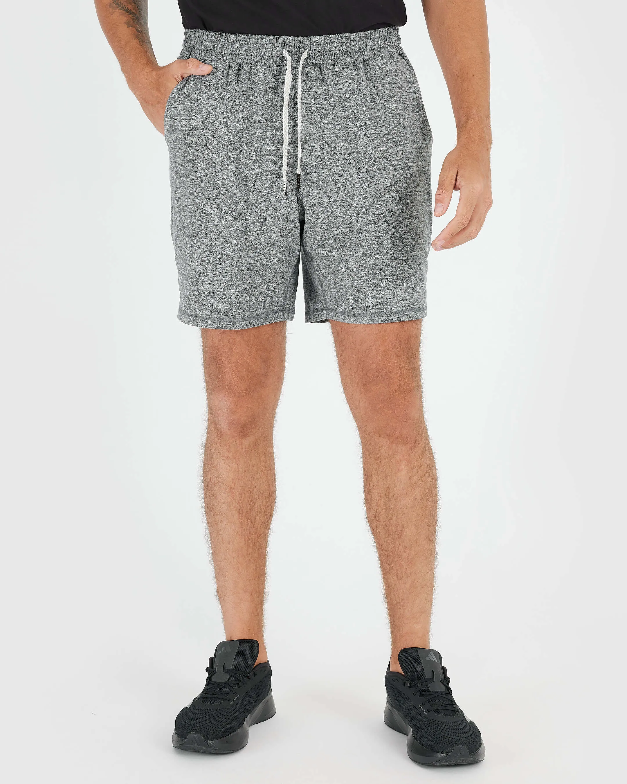 Heather Gray Active Comfort Shorts