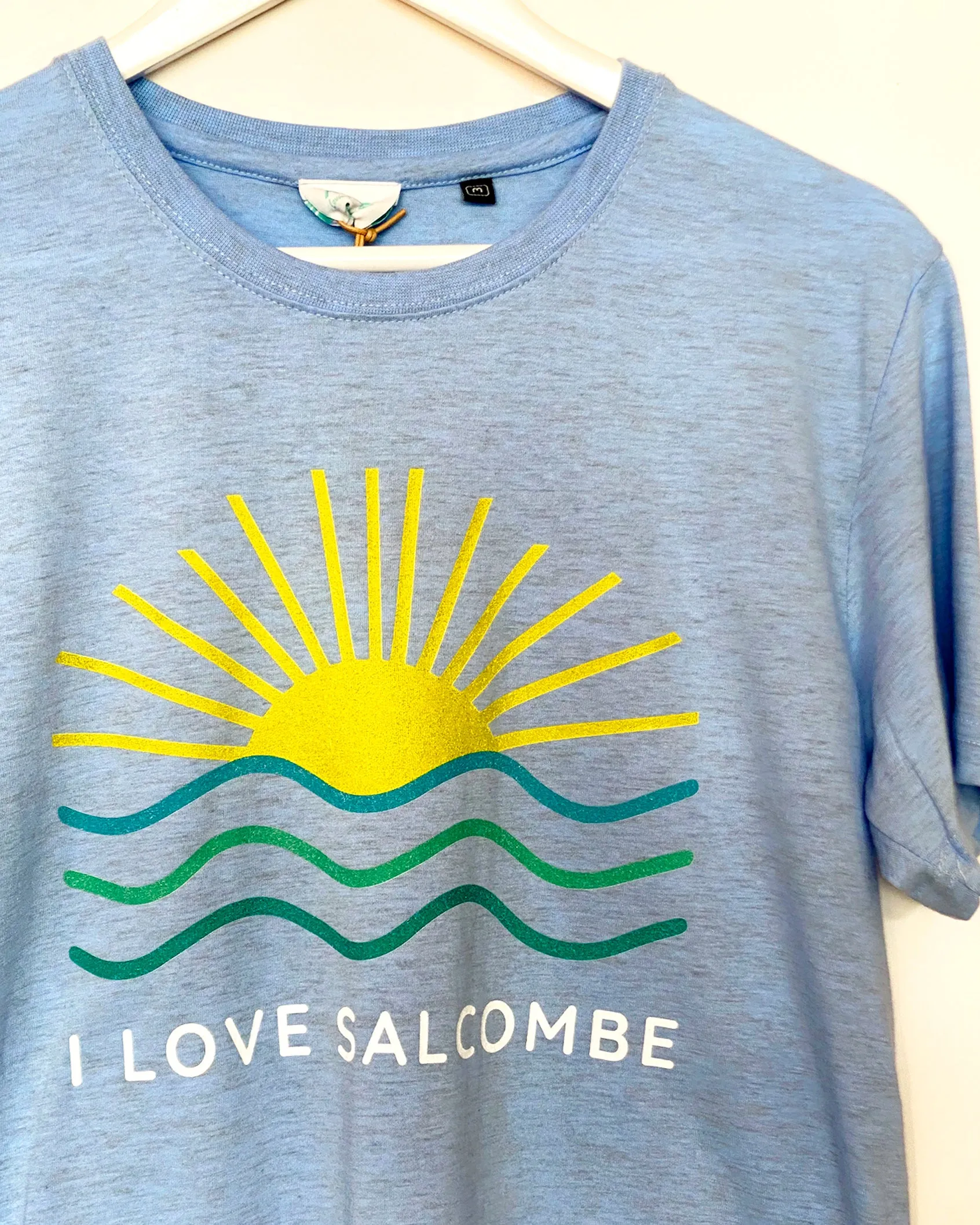 I Love Salcombe Adult Graphic Tshirt