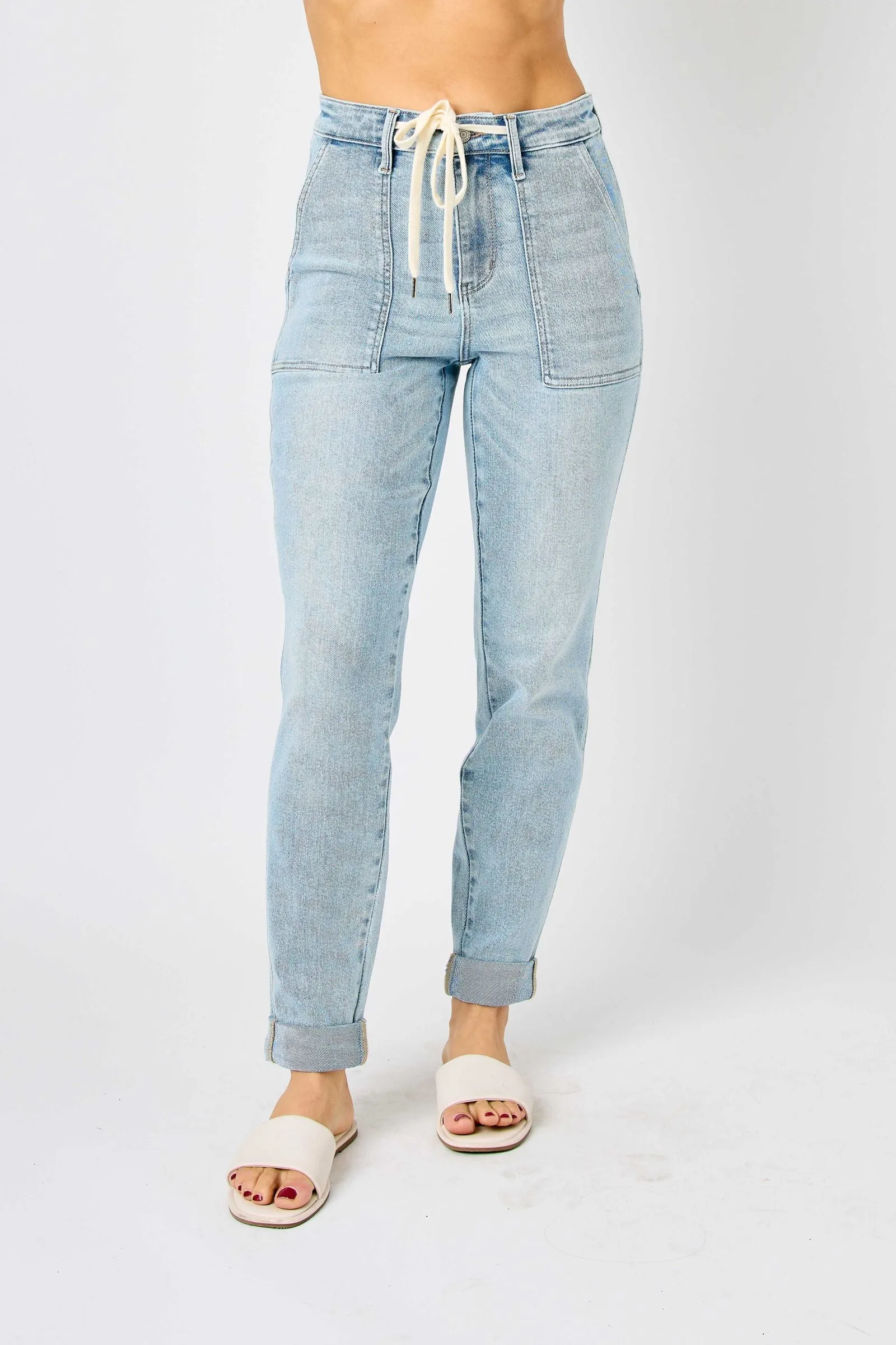 Judy Blue Reg/Plus High Waist Vintage Wash Joggers