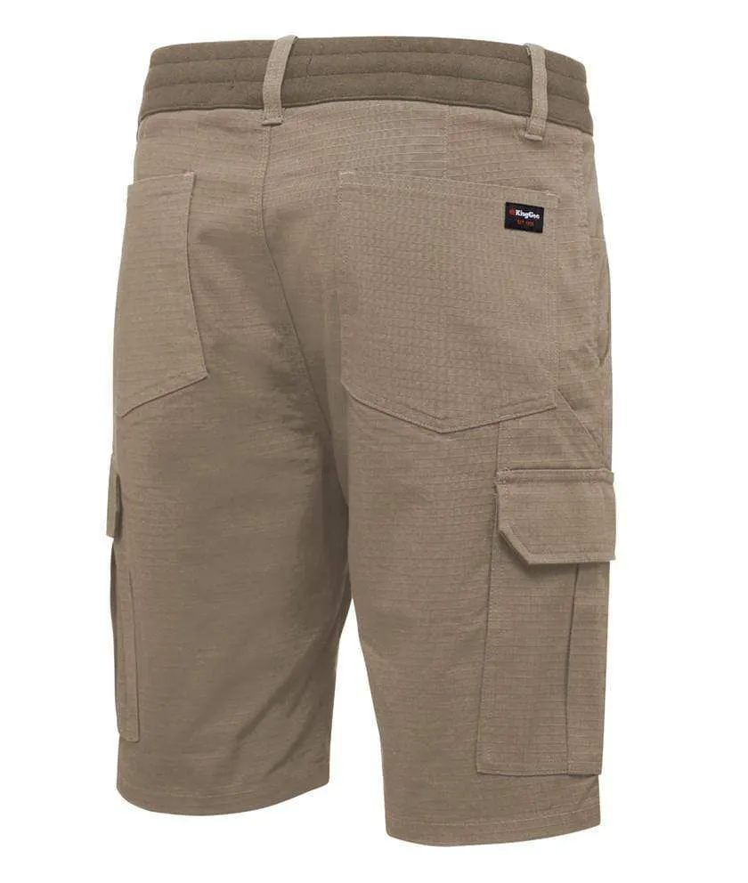 KingGee Rib Comfort Waist Short K17007