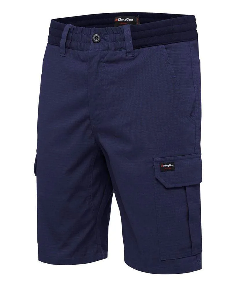 KingGee Rib Comfort Waist Short K17007