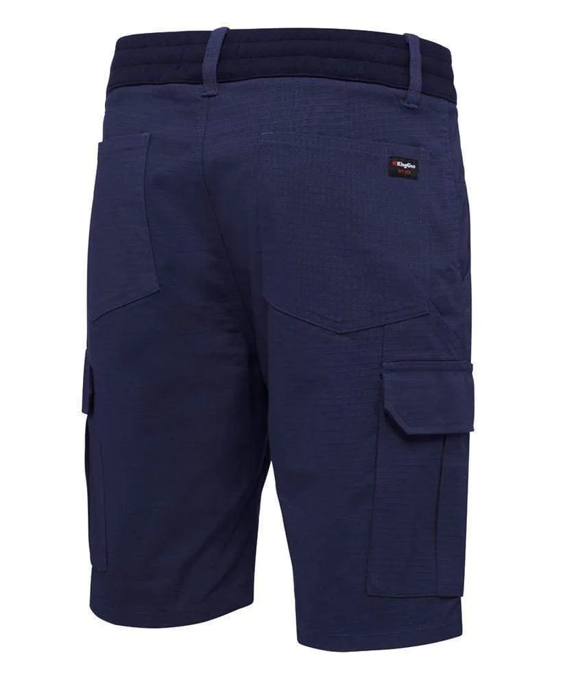 KingGee Rib Comfort Waist Short K17007