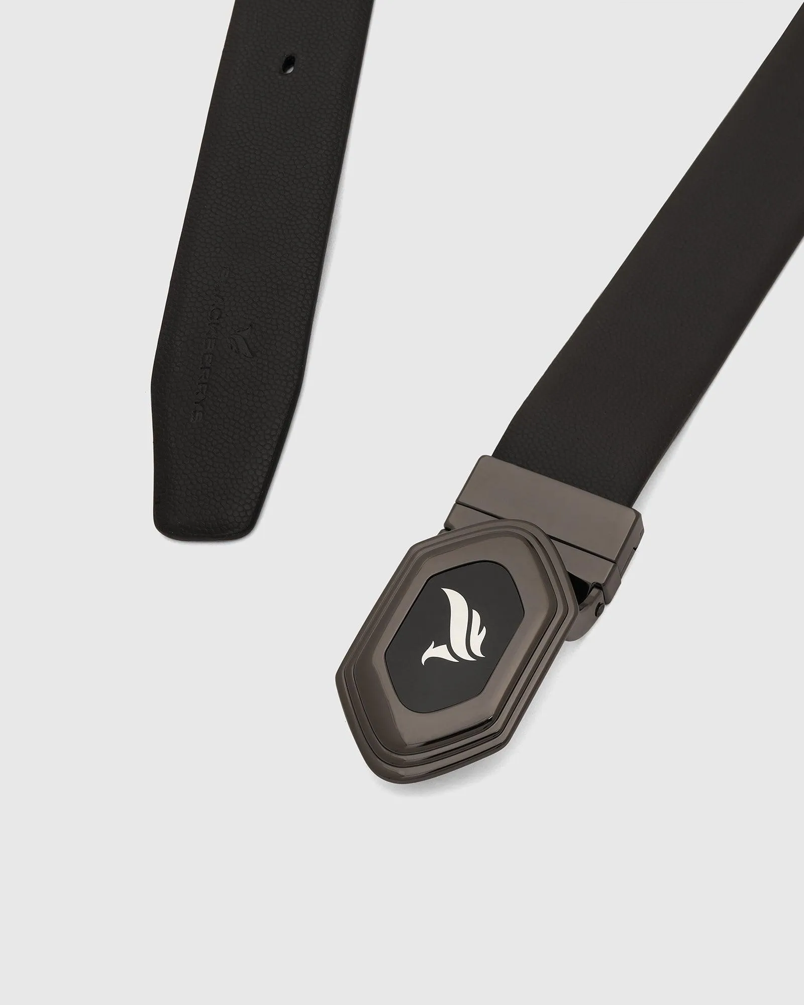 Leather Reversible Black & Tan Solid Belt - Unstorm