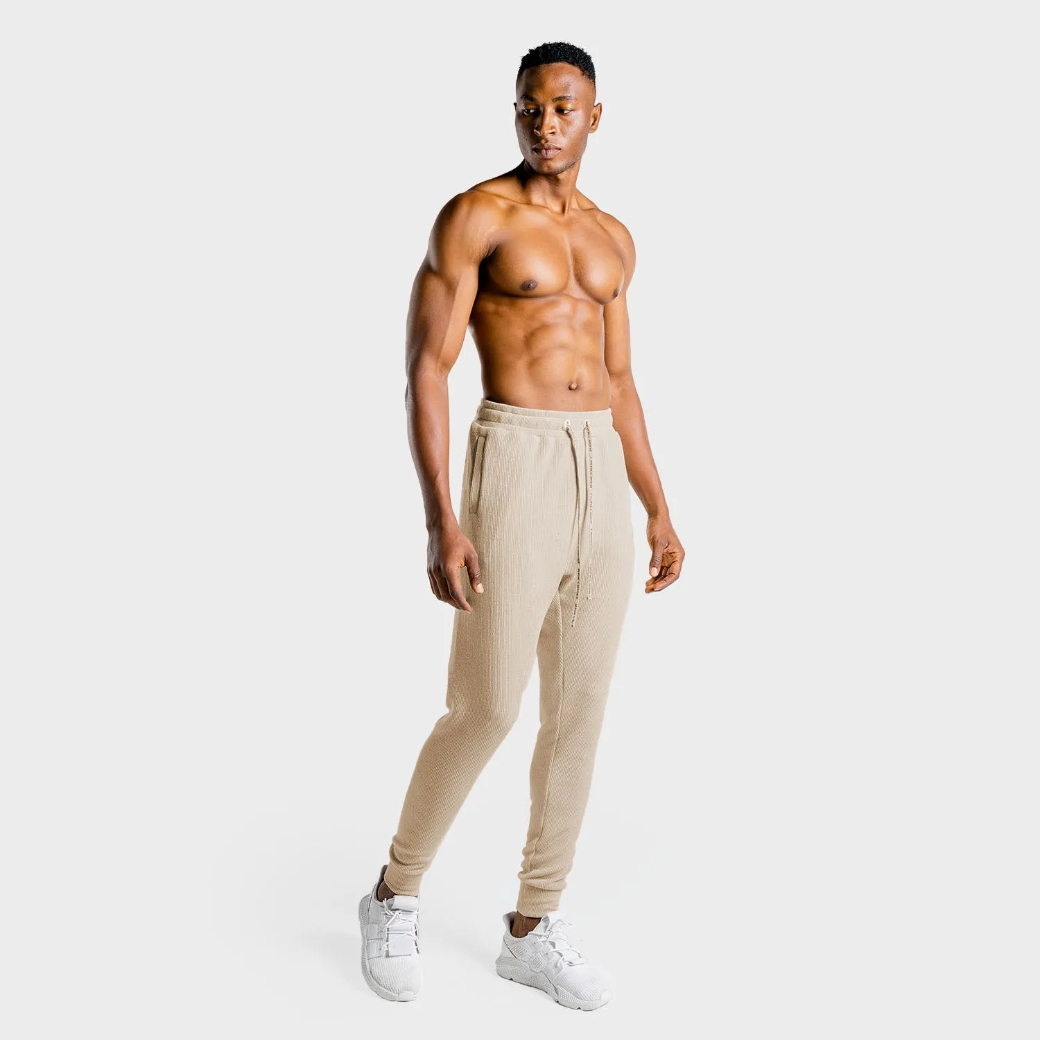 Luxe Joggers - Stone