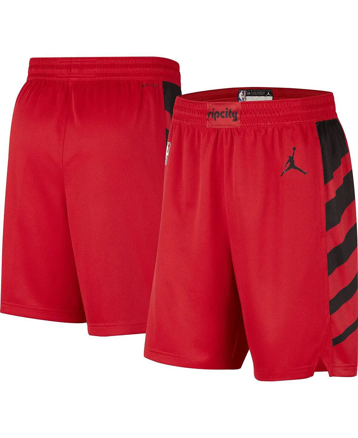 Men's Branded Red Portland Trail Blazers 2022/2023 Statement Edition Swingman Performance Shorts Jordan