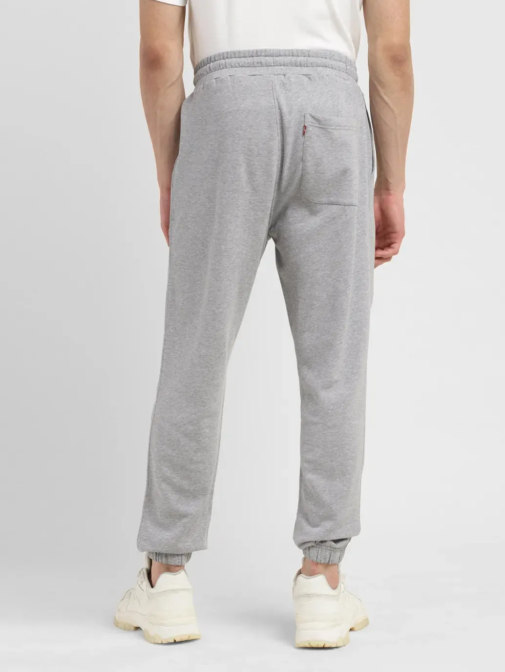 Men's Grey Regular Fit Joggers