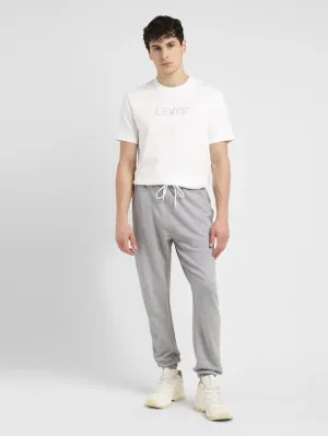 Men's Grey Regular Fit Joggers