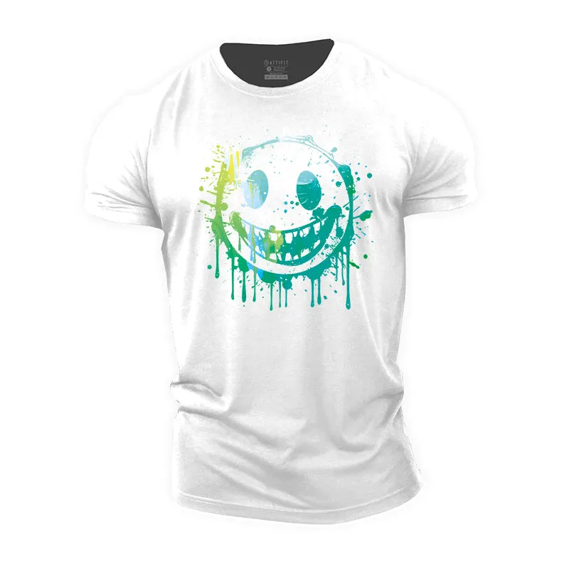 Oil Painting Smile T-shirts