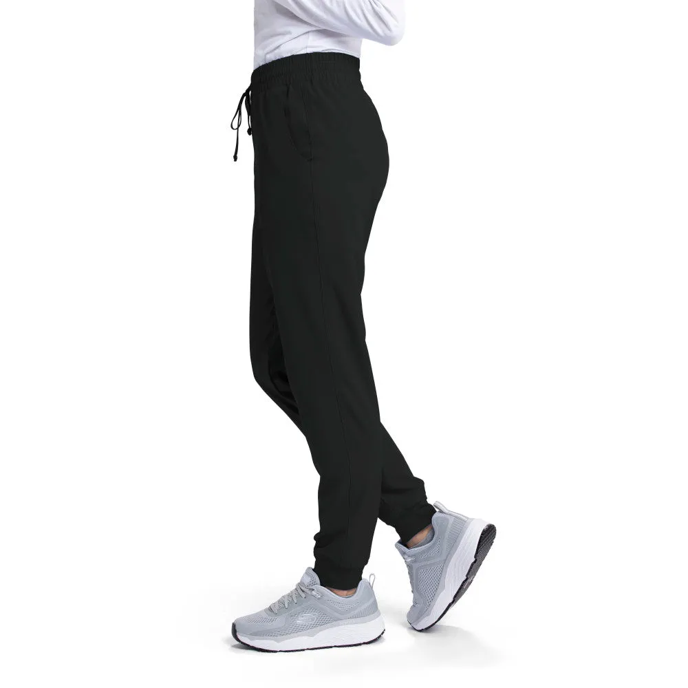 Petite Theory 4-Pocket Mid-Rise Jogger Scrub Pant