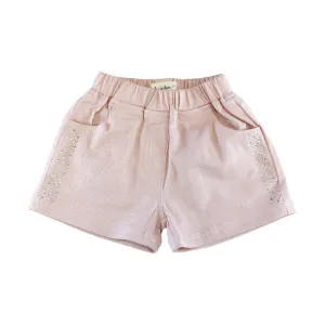 Rhinestone Comfort Shorts