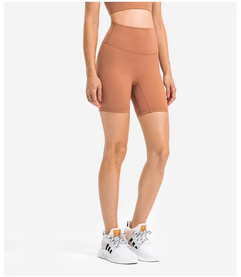 So Fearless High Waist Yoga Shorts