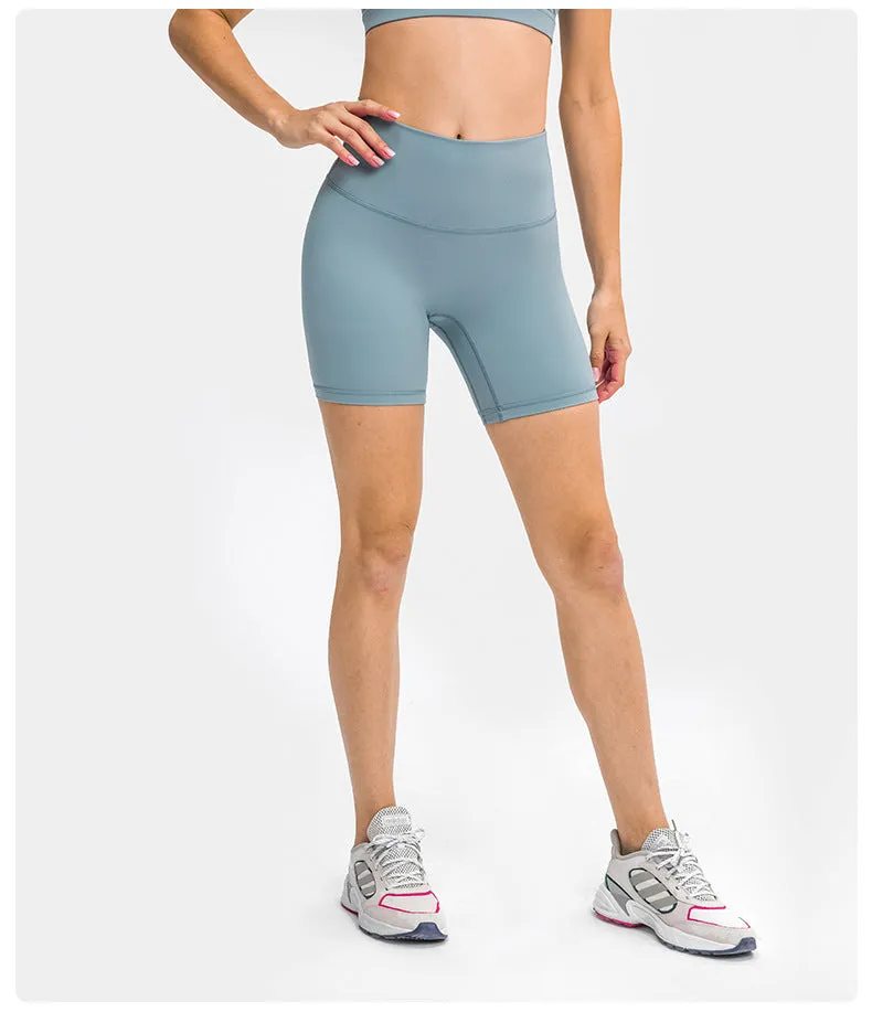 So Fearless High Waist Yoga Shorts