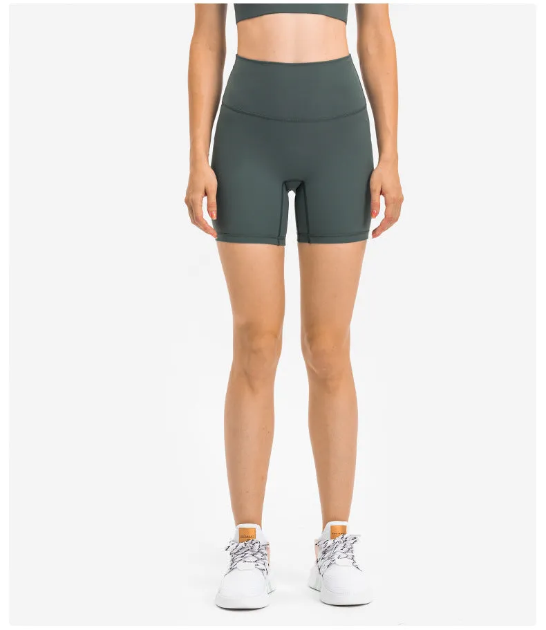 So Fearless High Waist Yoga Shorts