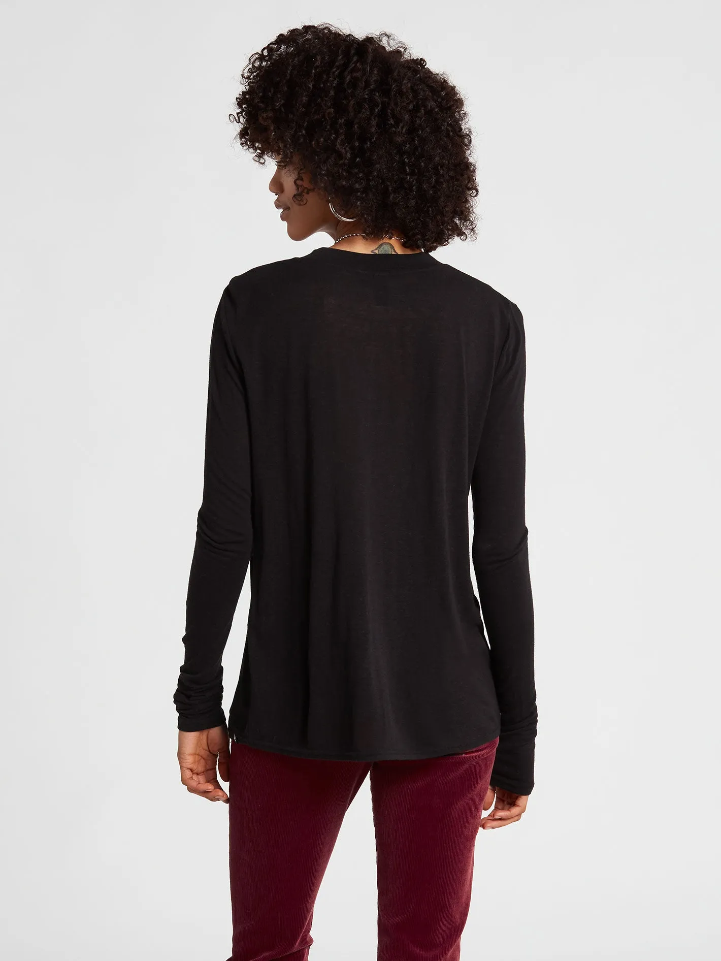 Tern N Bern Long Sleeve Tee - Black