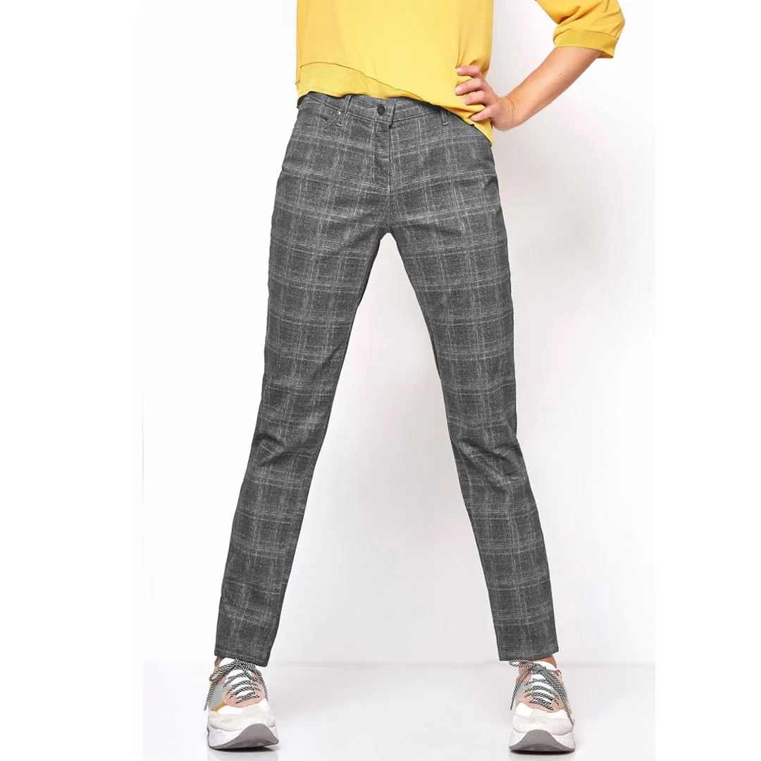 TONI Perfect Shape Skinny Jeans Grey Check