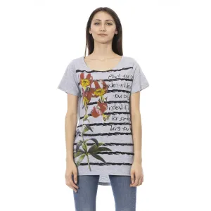 Trussardi Action Women T-Shirts - Grey Brand T-shirts